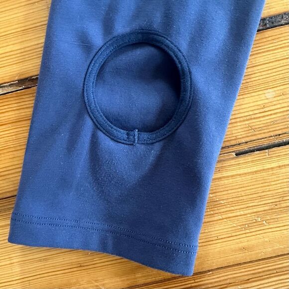 L*Space Exhale Stirrup Leggings in Slate Blue Size M NWOT - Picture 4 of 8